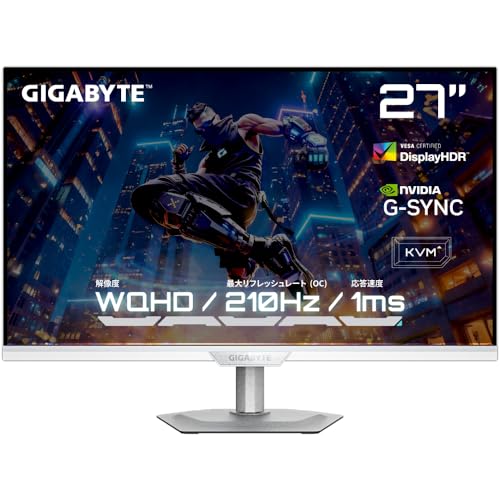 Amazon.co.jp: GIGABYTE ゲーミングモニター 27インチ WQHD 2560x1440